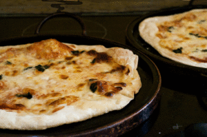 Pizza napolitaine - Cuisson de la pizza