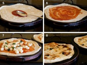 Pizza napolitaine - Garniture de la pizza