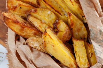 Pommes de terre au micro-ondes puis au four - en-tête