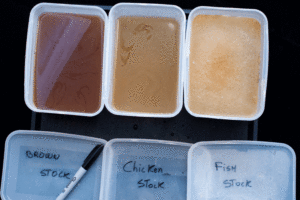 Recette de fumet de poisson maison - Conservez au congélateur
