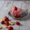 Recette de gelato maison à la fraise et au chocolat blanc - en-tête