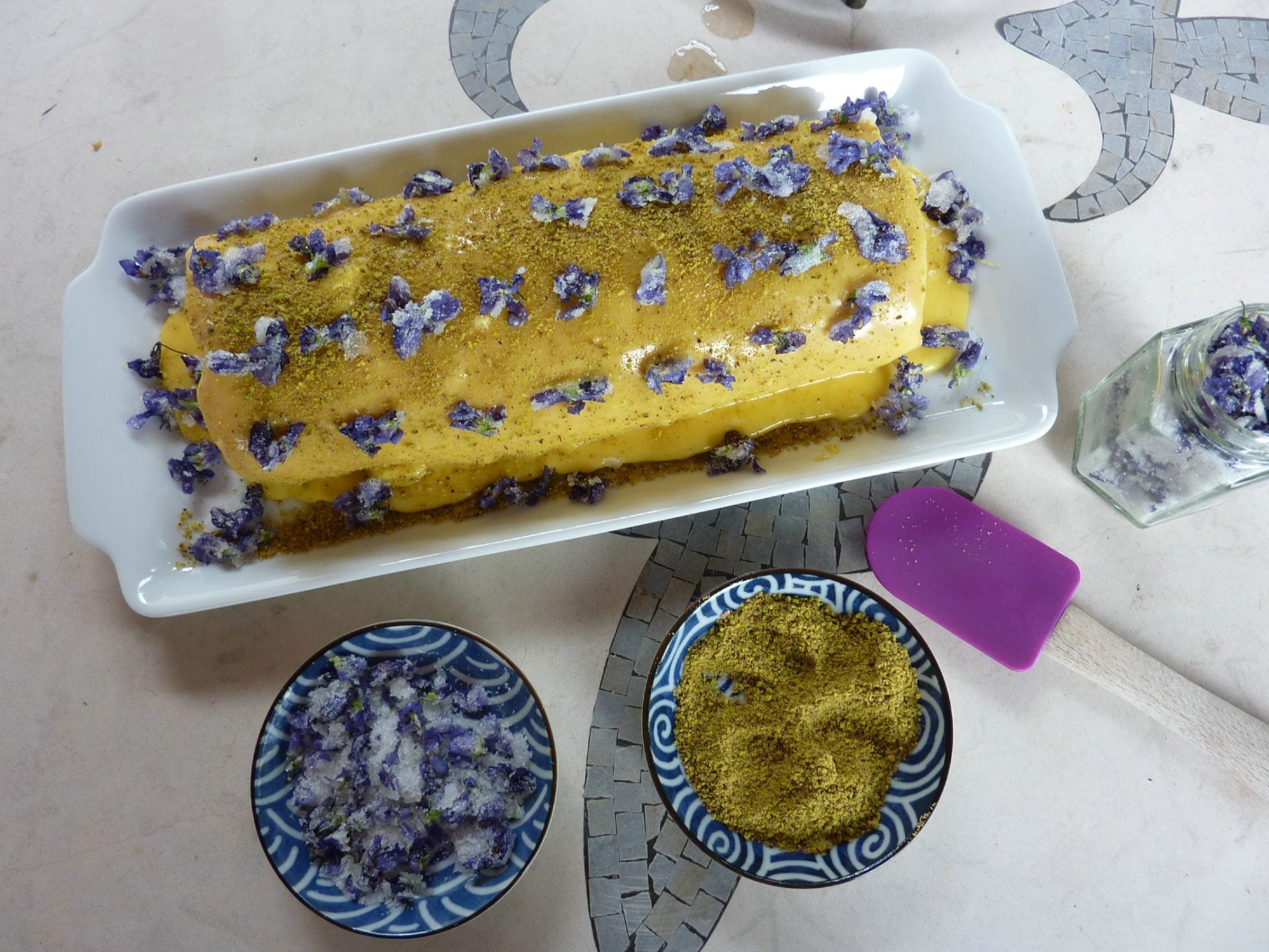 Recette de génoise pour roulé suisse - en-tête