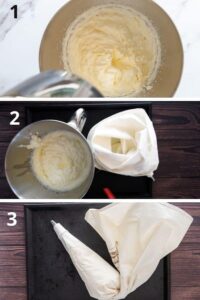 Recette de pavlova à la crème de marrons - monter la crème en chantilly