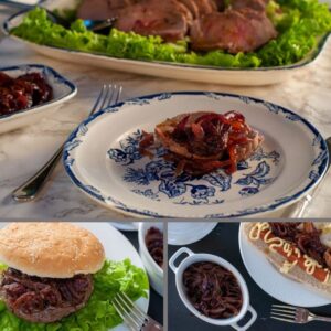 Recette de relish d'oignons rouges caramélisés - Idées pour servir la compotée