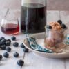 Recette de sorbetto sicilien aux myrtilles - en-tête