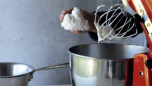 Recette de sorbetto sicilien aux myrtilles - obtenir des pics bien fermes