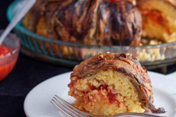 Recette de timbale italienne de riz et d’aubergines (Timballo di Melanzane) - en-tête