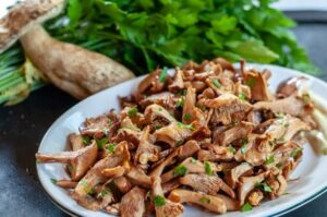 Recette facile de girolles - Girolles sautées avec le persil