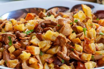 Recette facile de girolles - en-tête