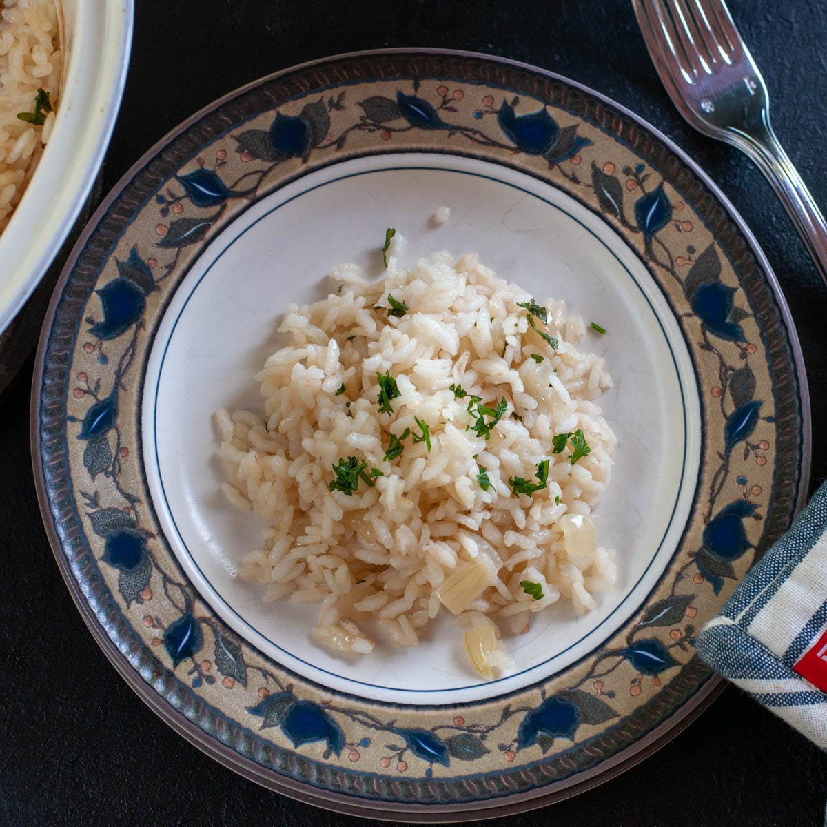 Recette facile de riz pilaf au four (4 ingrédients) - en-tête