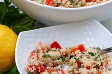 Recette facile de taboulé - en-tête
