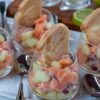 Recette facile de tartare de saumon frais au concombre - en-tête