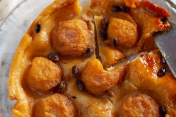 Recette facile de tarte Tatin aux pêches - en-tête
