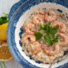 Risotto aux crevettes et au citron - en-tête