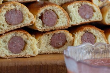 Roulés de saucisse en pâte briochée - en-tête