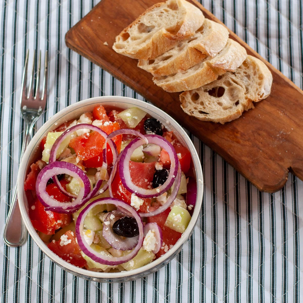 Salade grecque - en-tête