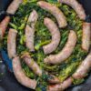 Saucisses et friarielli - en-tête