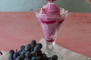 Sorbet de raisin Concord - en-tête