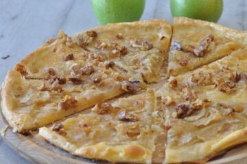 Tarte aux pommes plus rapide et plus facile qu'une tarte française - en-tête