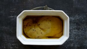 Terrine de foie gras maison - Refroidissement du foie gras cuit
