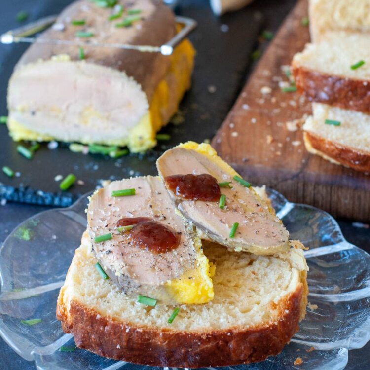 Terrine de foie gras maison - en-tête
