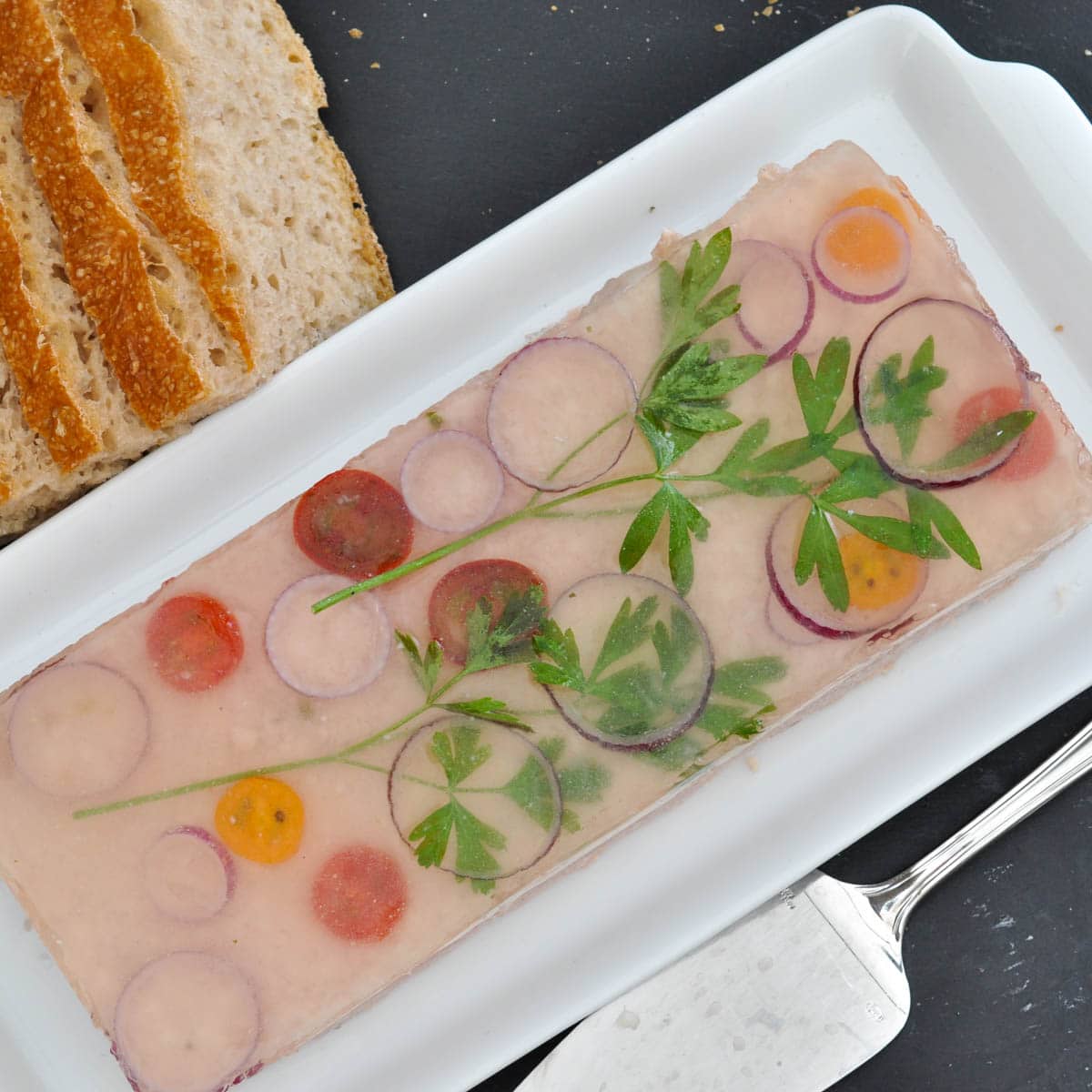 Terrine facile de jambon à tartiner - en-tête
