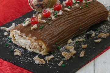 Tronchetto di Natale (bûche de Noël italienne façon tiramisu) - en-tête
