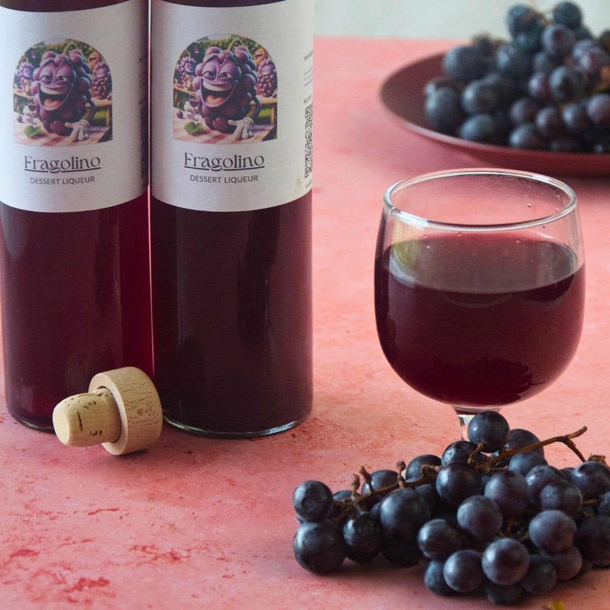 Vin Fragolino de raisins Concord - en-tête